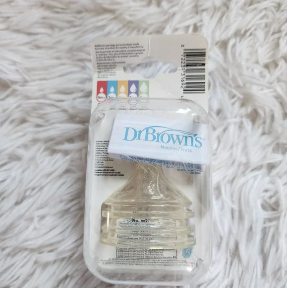 ♠️10/$10♠️ Dr. Brown's Wide Bottle Nipples for 6 months+ - Picture 3 of 4